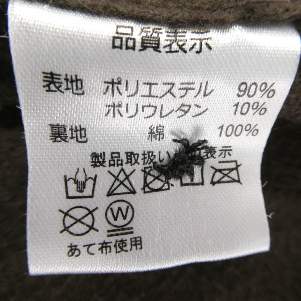 バッカーズ Vest JERKIN Type フェイクレザー ジャーキン ベスト ダークブラウン系 サイズ表記なし【中古】