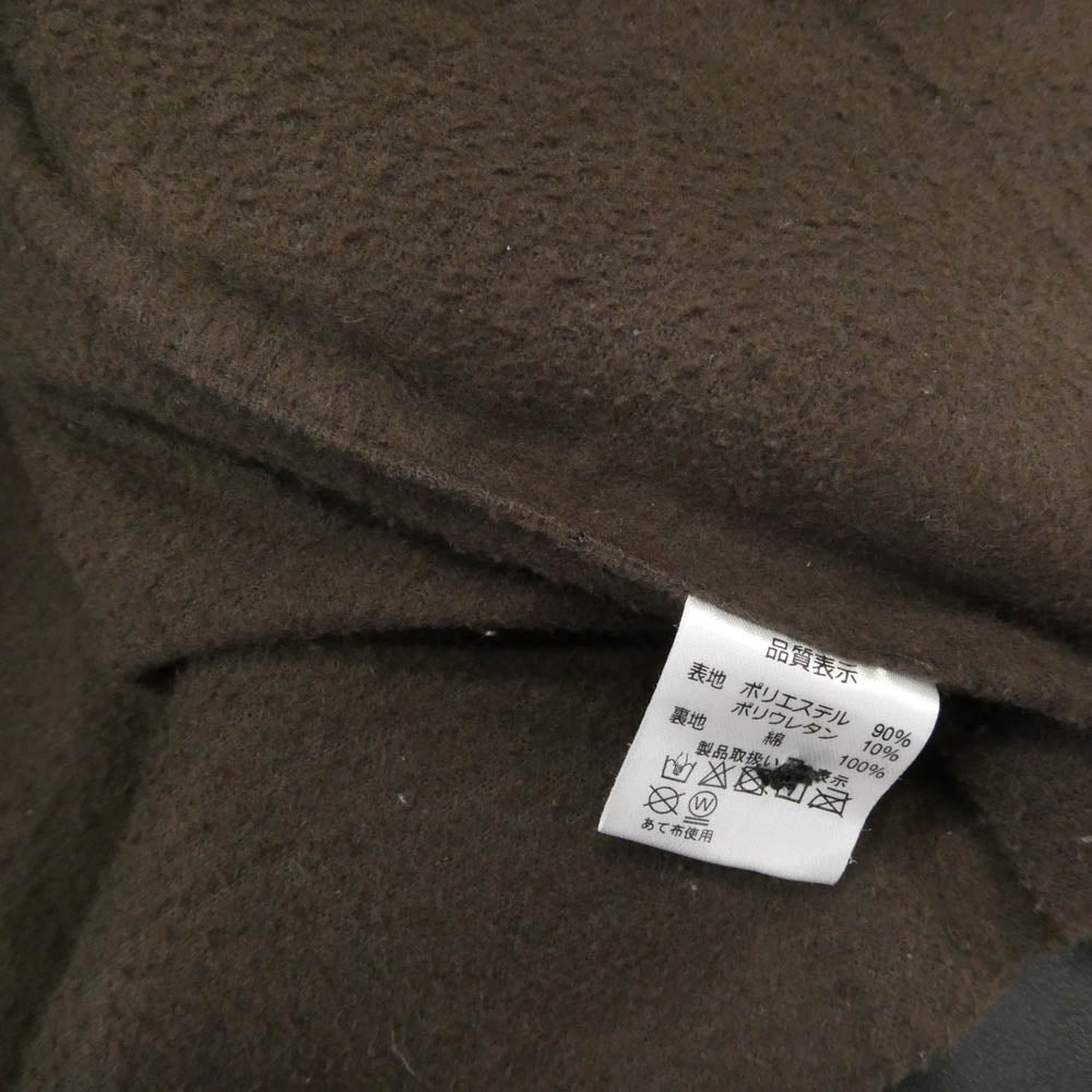 バッカーズ Vest JERKIN Type フェイクレザー ジャーキン ベスト ダークブラウン系 サイズ表記なし【中古】