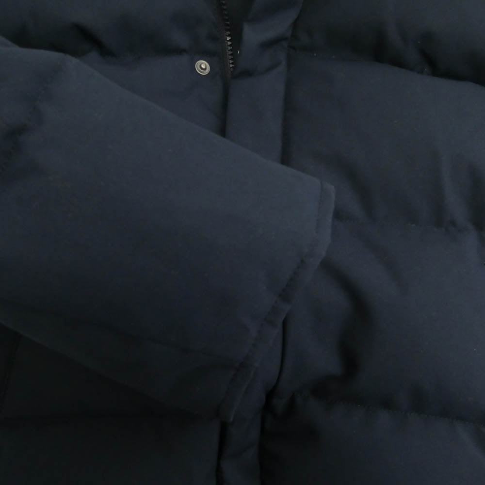 Pyrenex ピレネックス HMM018 BELFORT ベルフォート フーデッド ダウンジャケット ネイビー系 L【中古】