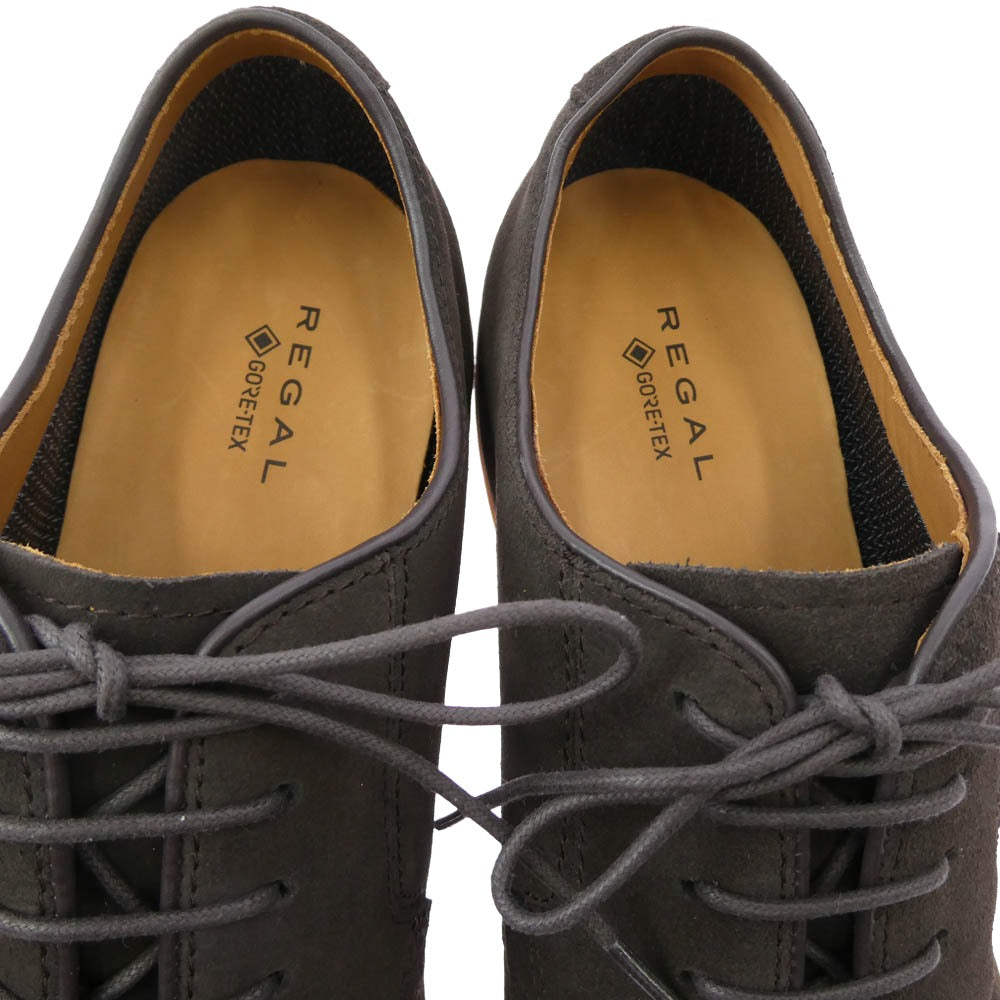 REGAL リーガル 50ALBJDBRS GORE-TEX ゴアテックス スエード ダービー シューズ ブラウン系 26.5cm【極上美品】【中古】