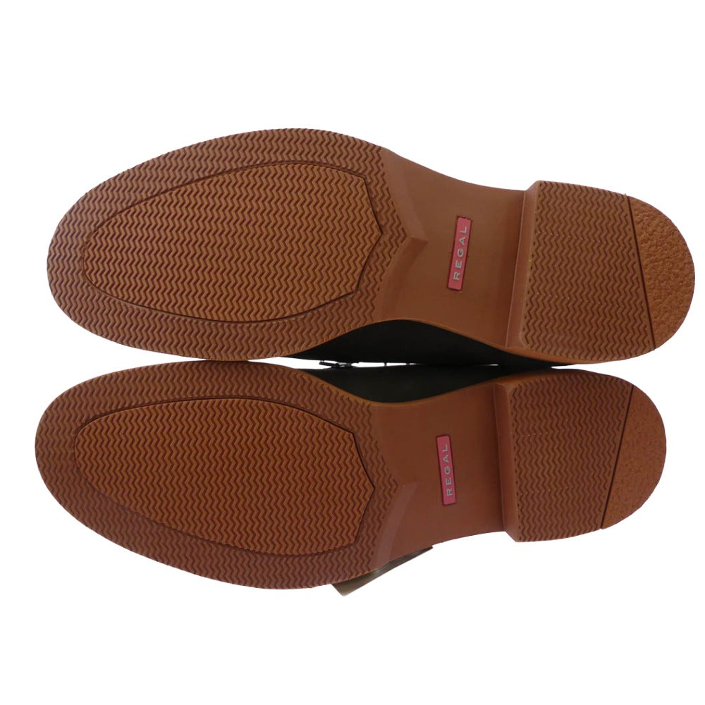 REGAL リーガル 50ALBJDBRS GORE-TEX ゴアテックス スエード ダービー シューズ ブラウン系 26.5cm【極上美品】【中古】