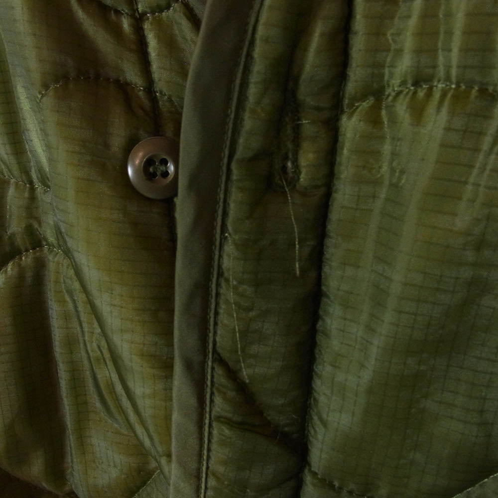 ユーエスアーミー Vintage ヴィンテージ 90s ミリタリー ライナー キルティング ジャケット モスグリーン系 M【中古】