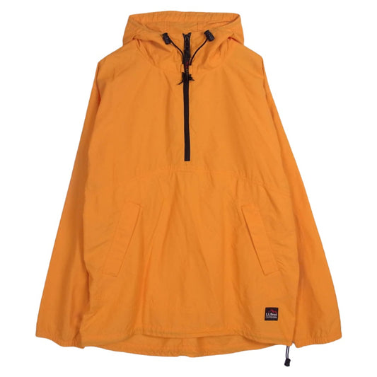 L.L.Bean エルエルビーン l.l.bean OUTDOORS 90s ナイロン アノラック パーカー オレンジ系 M【中古】
