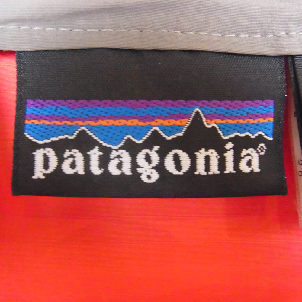 patagonia パタゴニア VELOCITY O2 SHELL JACKET 刺繍ロゴ リップストップ ナイロン ベロシティ ジャケット オレンジ系 M【中古】