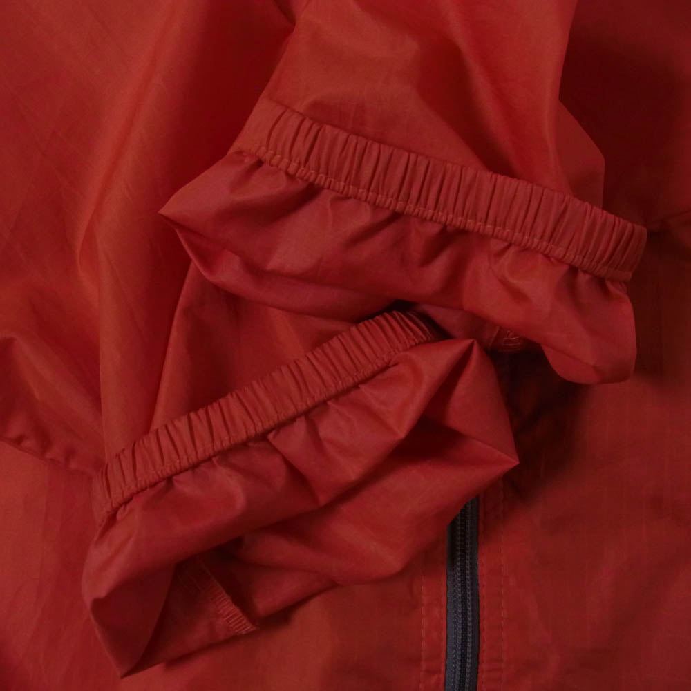 patagonia パタゴニア VELOCITY O2 SHELL JACKET 刺繍ロゴ リップストップ ナイロン ベロシティ ジャケット オレンジ系 M【中古】