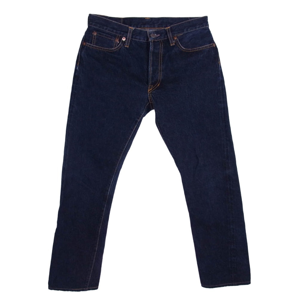 The REAL McCOY'S ザリアルマッコイズ 991XH Joe McCoy ジョーマッコイ SLIM STRAIGHT スリム ストレート デニム パンツ インディゴブルー系 28【中古】