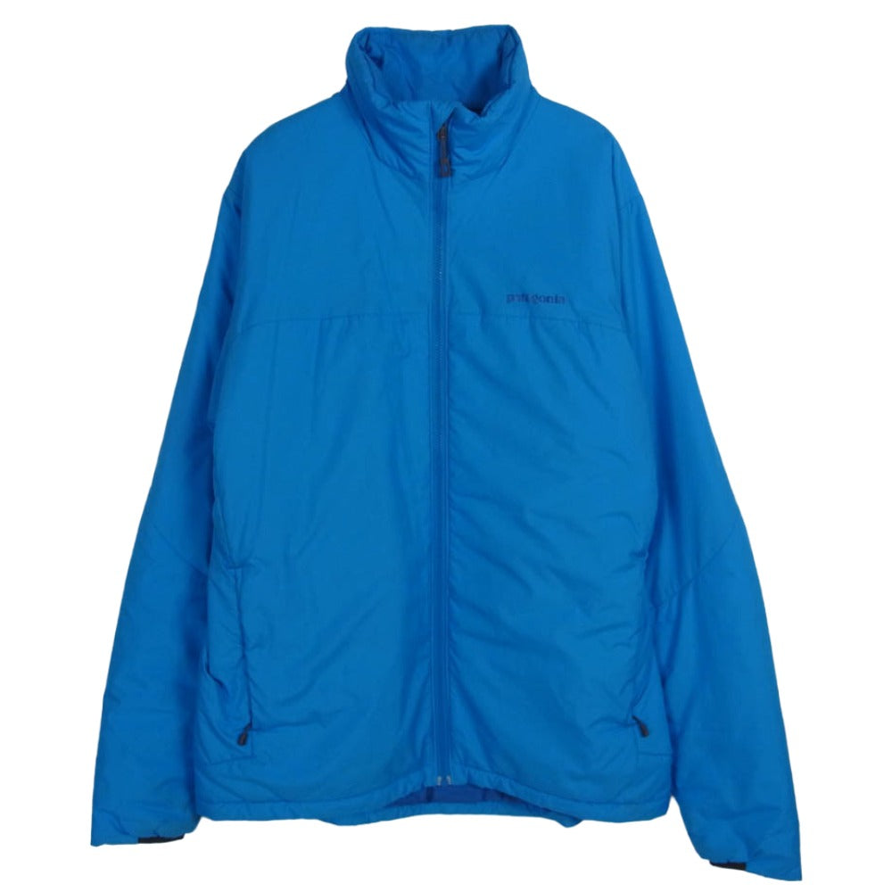 patagonia パタゴニア マイクロパフ パファー 中綿 ジャケット ライトブルー系 M【中古】