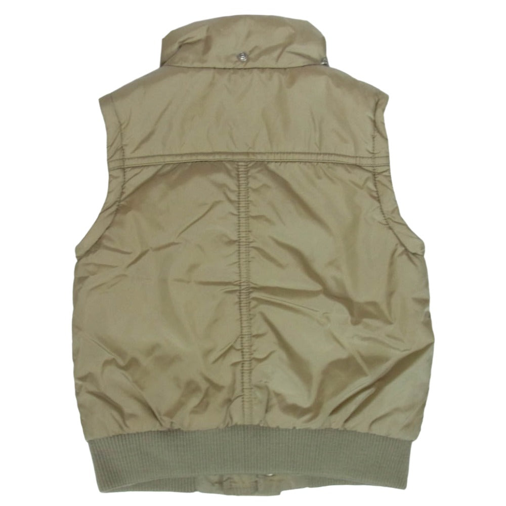 GUCCI グッチ 353145 XB682 イタリア製 シェリーライン 裏地 GG柄 ダウンベスト ベージュ系 18/24【中古】