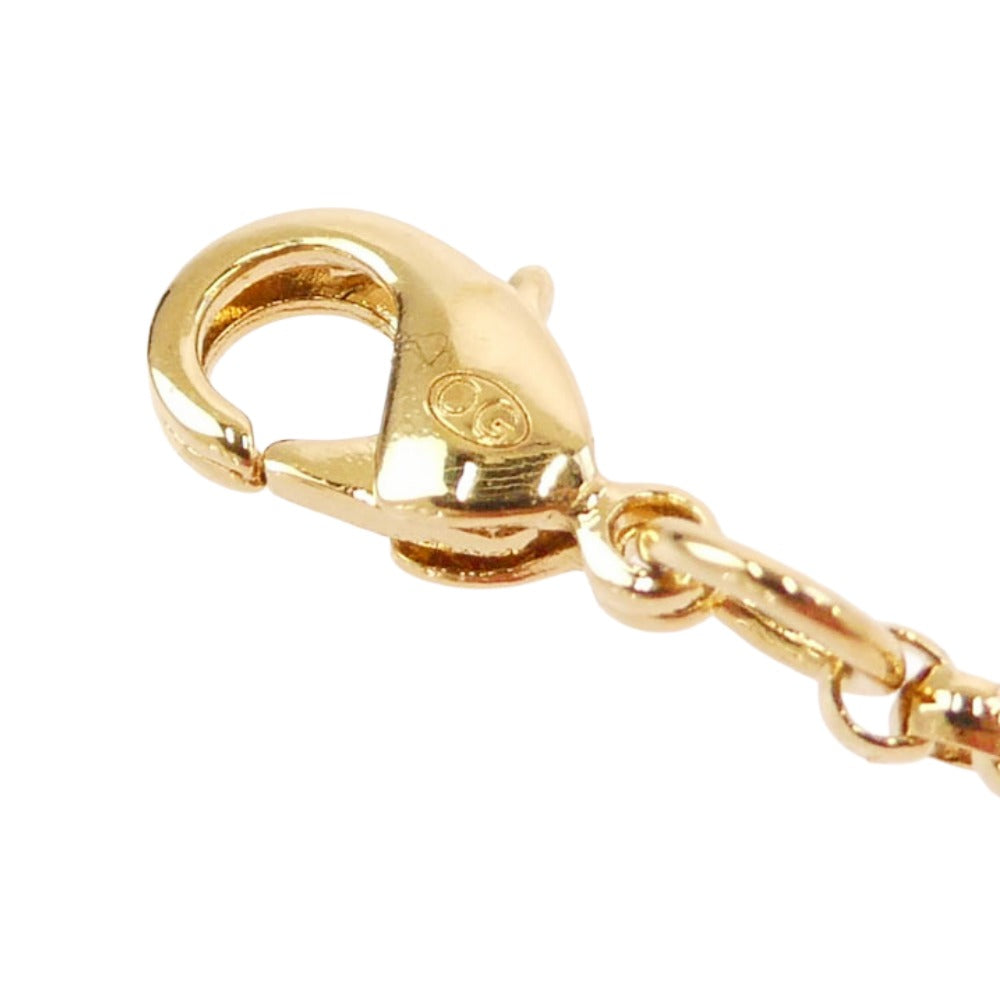 VALENTINO ヴァレンティノ イタリア製 ガラヴァーニ Vロゴ ゴールド ブレスレット ゴールド系 表記なし【美品】【中古】