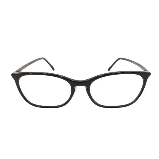 CHANEL シャネル 3281-A イタリア製 サイド ココマーク メガネ 伊達メガネ アイウェア 替えレンズ 純正ココマーク レザーケース付 ブラック系 54□17 140【中古】