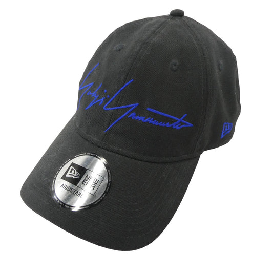 Yohji Yamamoto POUR HOMME ヨウジヤマモトプールオム HH-H52-160 NEW ERA ニューエラ 930 YY SIGN ロゴ刺繍 キャップ 帽子 ブラック系【中古】