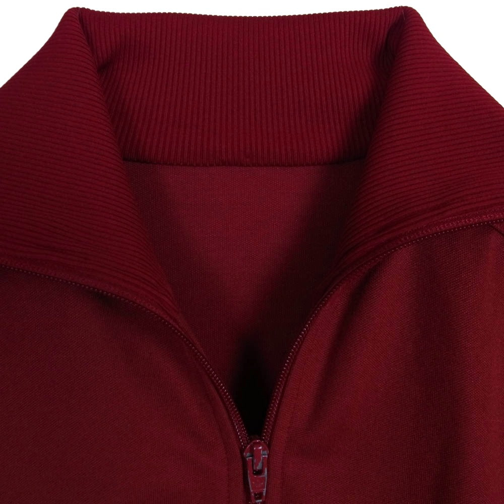 Yohji Yamamoto ヨウジヤマモト × ADIDAS アディダス 19SS FK9856 BECKENBAUER TRACKTOP ロゴ刺繍 ベッケンバウアー トラックジャケット ジャージ エンジ系 M【中古】