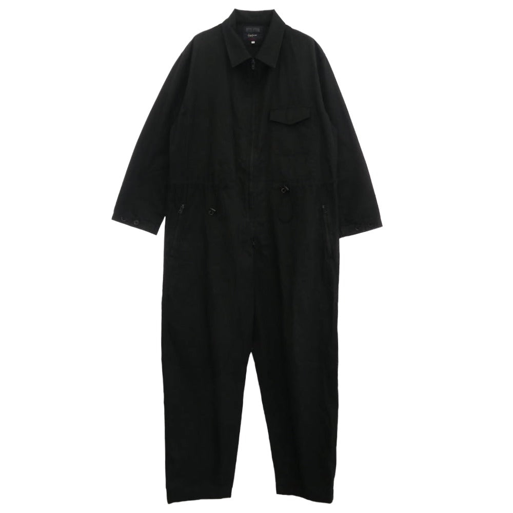Yohji Yamamoto ヨウジヤマモト HW-D50-040 REGULATION レギュレーション ジップアップ ジャンプスーツ オールインワン つなぎ ブラック系 1【中古】
