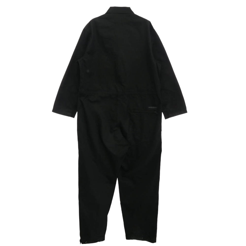 Yohji Yamamoto ヨウジヤマモト HW-D50-040 REGULATION レギュレーション ジップアップ ジャンプスーツ オールインワン つなぎ ブラック系 1【中古】