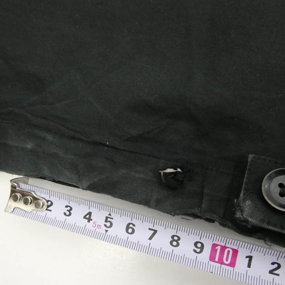 Yohji Yamamoto ヨウジヤマモト HW-D50-040 REGULATION レギュレーション ジップアップ ジャンプスーツ オールインワン つなぎ ブラック系 1【中古】