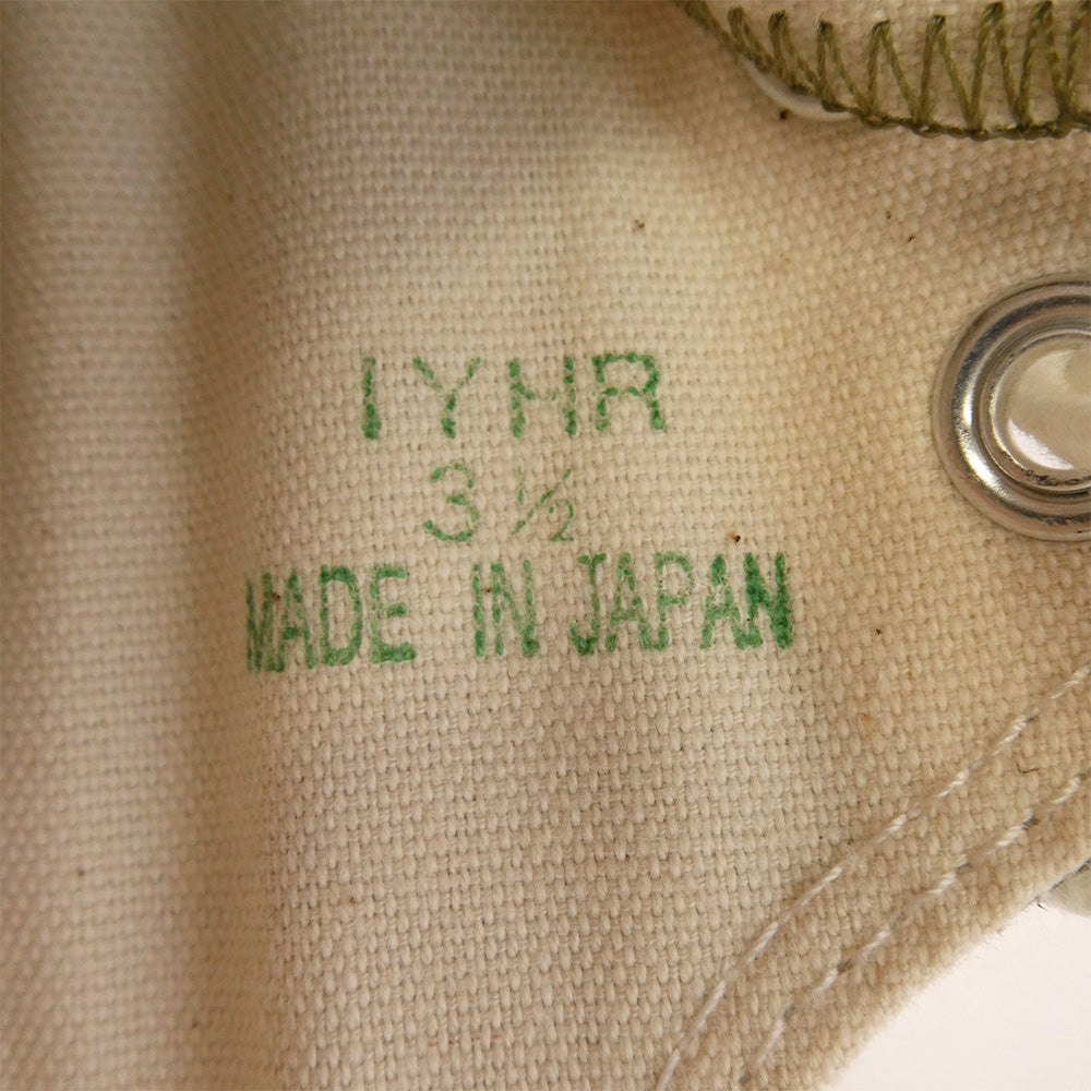 CONVERSE コンバース 日本製 CANVAS ALL STAR J OX オールスター キャンバス ローカット スニーカー カーキ カーキ系 22.5cm【極上美品】【中古】