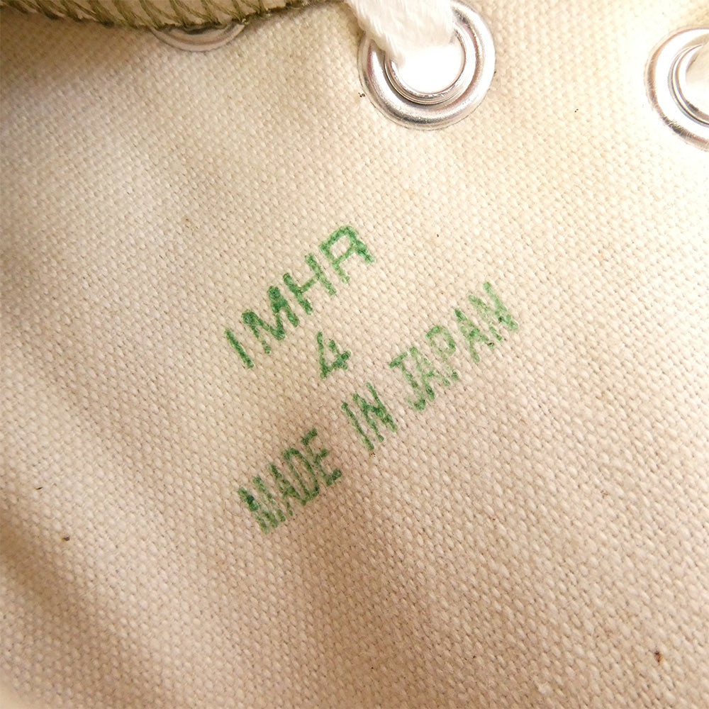 CONVERSE コンバース 33012201610 日本製 CANVAS ALL STAR J HI オールスター キャンバス ハイカット スニーカー カーキ カーキ系 23cm【極上美品】【中古】