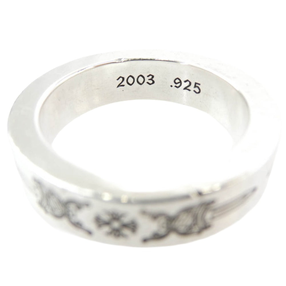 CHROME HEARTS クロムハーツ（原本無） 6mm SPACER DAGGER 6mm スペーサーダガー リング シルバー系 24号【中古】