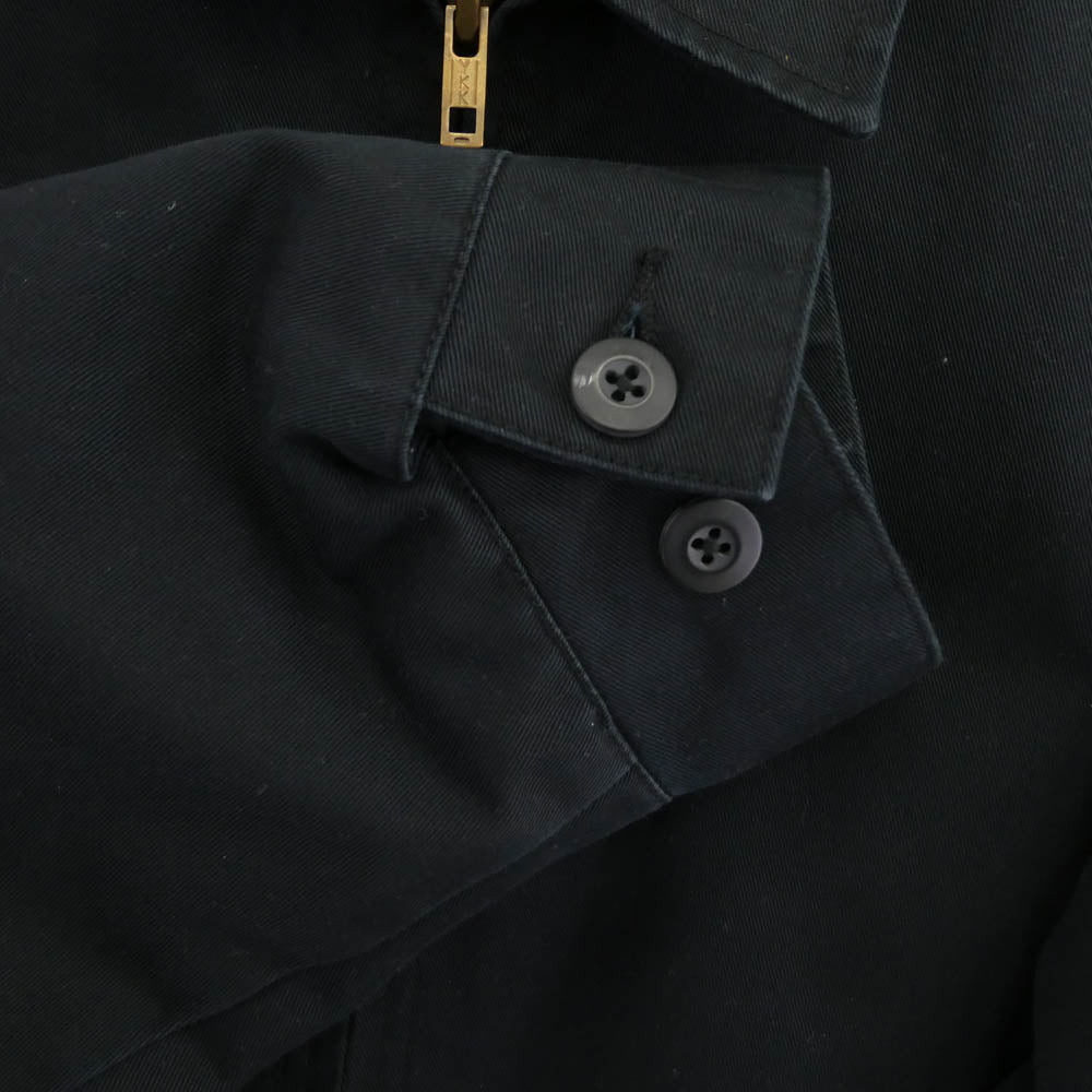 Supreme シュプリーム 23AW H.R. Giger Embroidered Work Jacket バック刺繍 エンブロイダリー ジップアップ ワークジャケット ブラック系 S【中古】