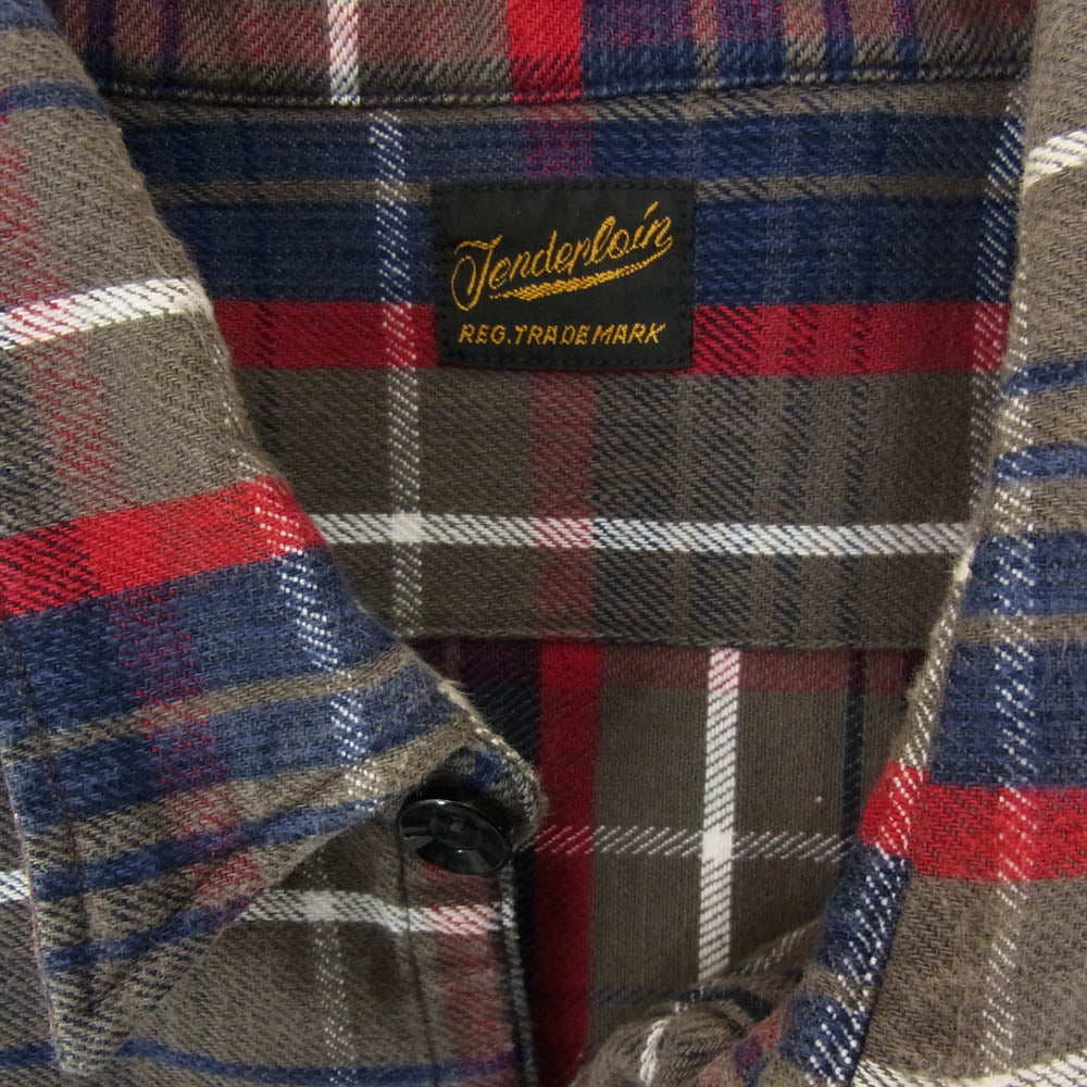 TENDERLOIN テンダーロイン T-HEAVY FLANNEL SHT ヘビーネル チェック