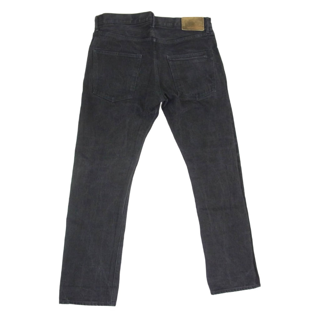VISVIM ビズビム 15SS 0115105005037 social sculpture 01 SLIM CMYK BLK ソーシャルスカルプチャー デニムパンツ ジーンズ ブラック系 34【中古】