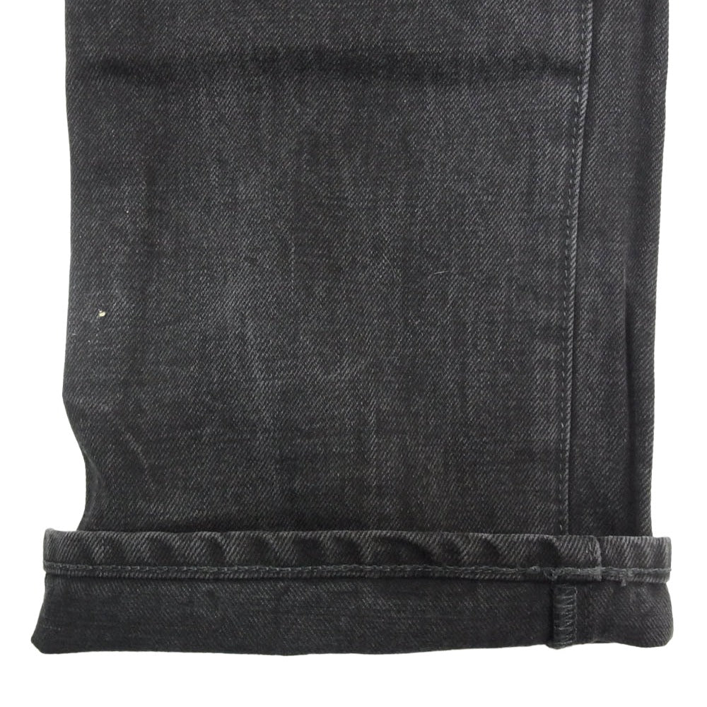 VISVIM ビズビム 15SS 0115105005037 social sculpture 01 SLIM CMYK BLK ソーシャルスカルプチャー デニムパンツ ジーンズ ブラック系 34【中古】