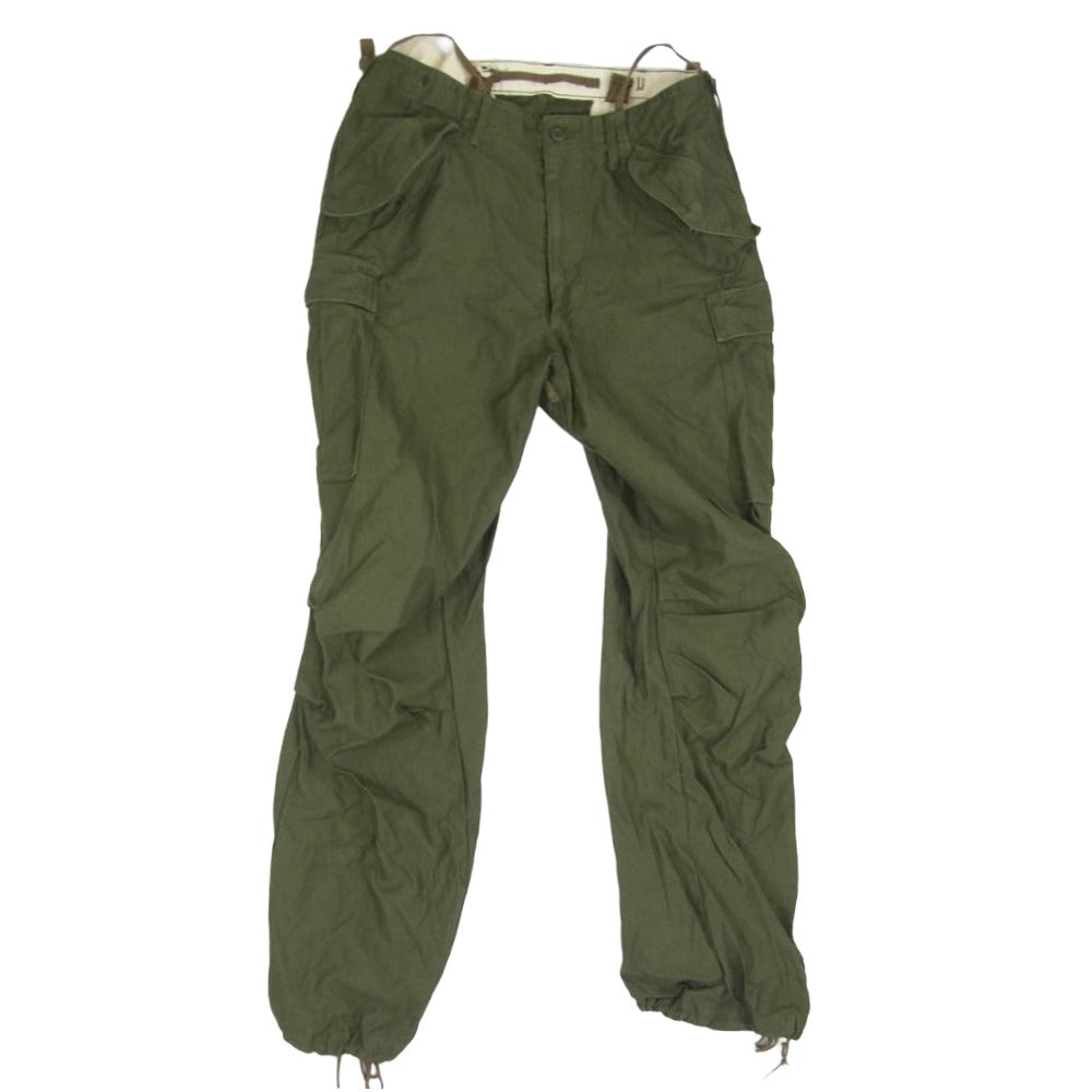 The REAL McCOY'S ザリアルマッコイズ DSA100-67-C-3408 US ARMY M-65モデル フィールド カーゴパンツ カーキ系 M【中古】