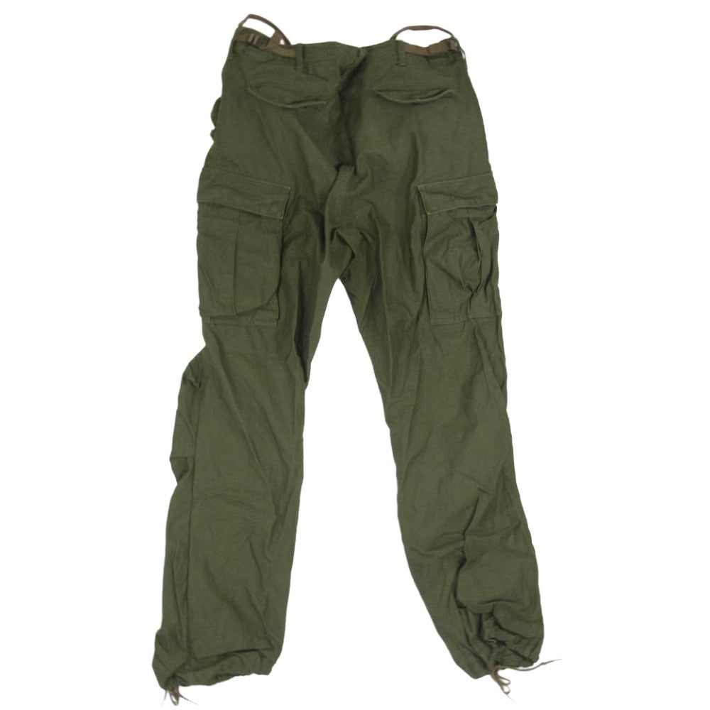 The REAL McCOY'S ザリアルマッコイズ DSA100-67-C-3408 US ARMY M-65モデル フィールド カーゴパンツ カーキ系 M【中古】