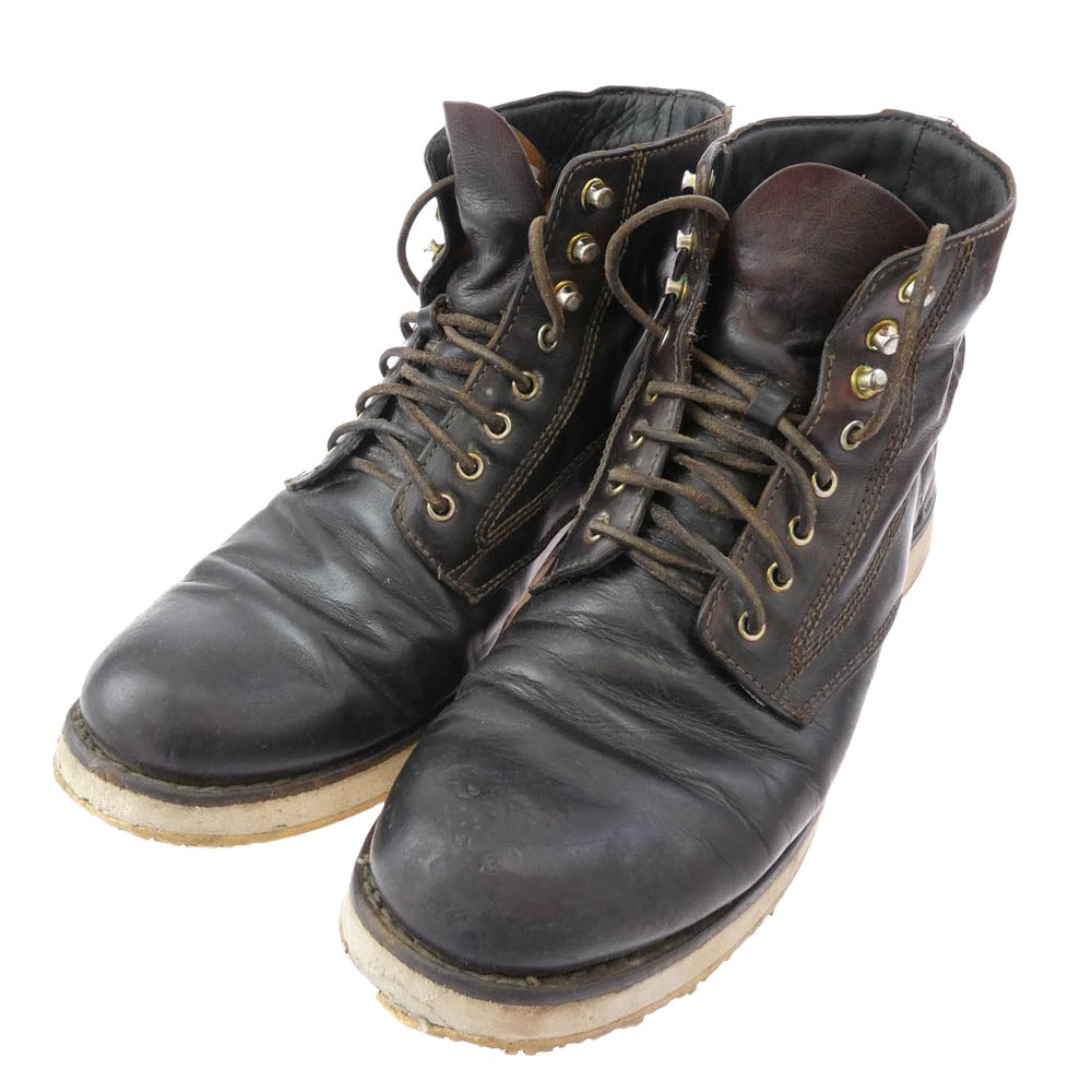 VISVIM ビズビム VIRGIL BOOTS FOLK ヴァージル ブーツ ブラウン系 26.5cm程度【中古】