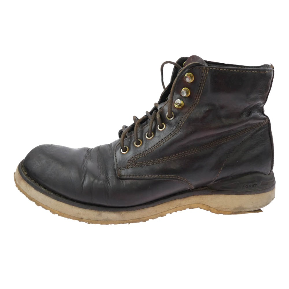 visvim VIRGIL BOOTS-FOLK ブーツ　US10.5 VISVIM ビズビム VIRGIL BOOTS FOLK ヴァージル ブーツ ブラウン系