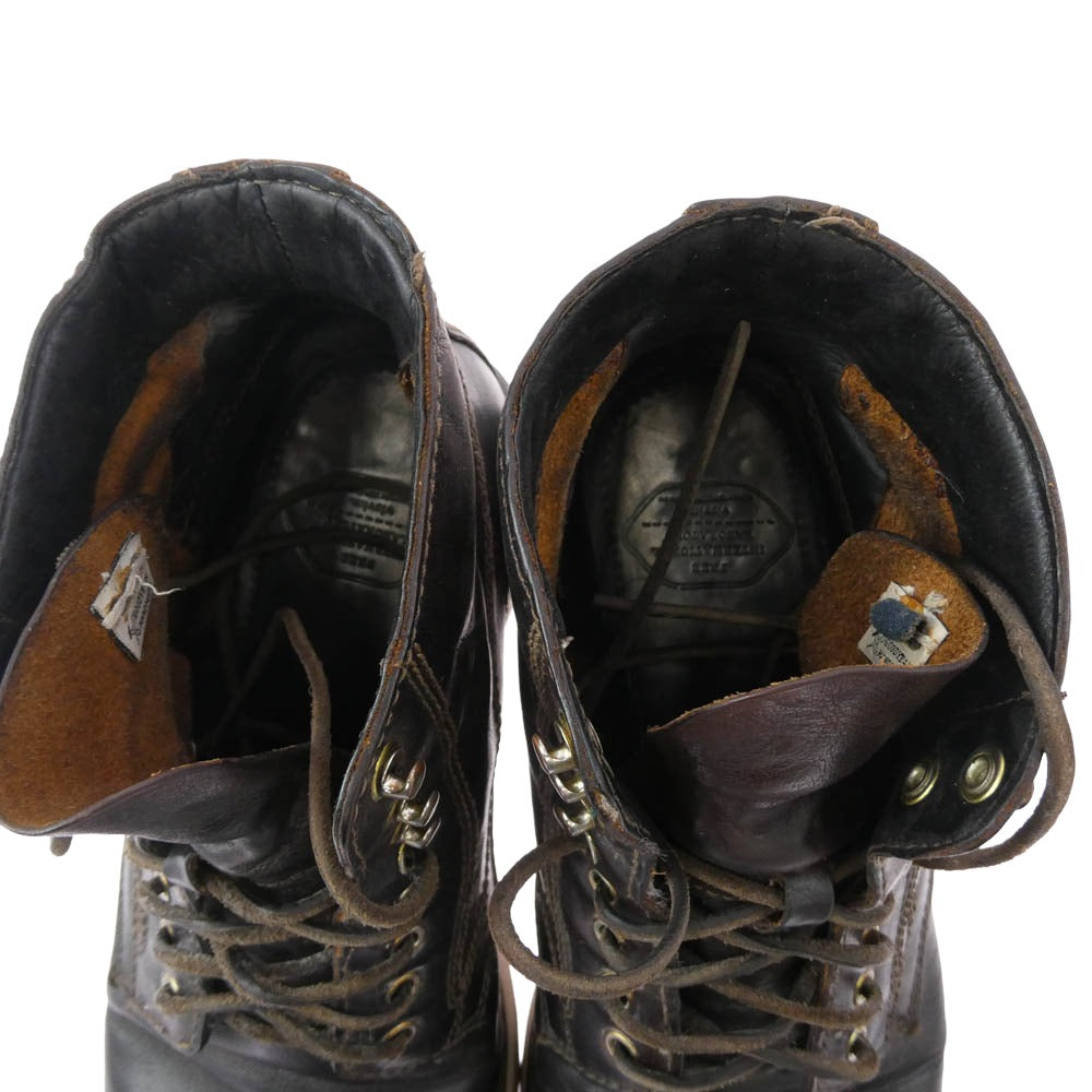 VISVIM ビズビム VIRGIL BOOTS FOLK ヴァージル ブーツ ブラウン系 26.5cm程度【中古】