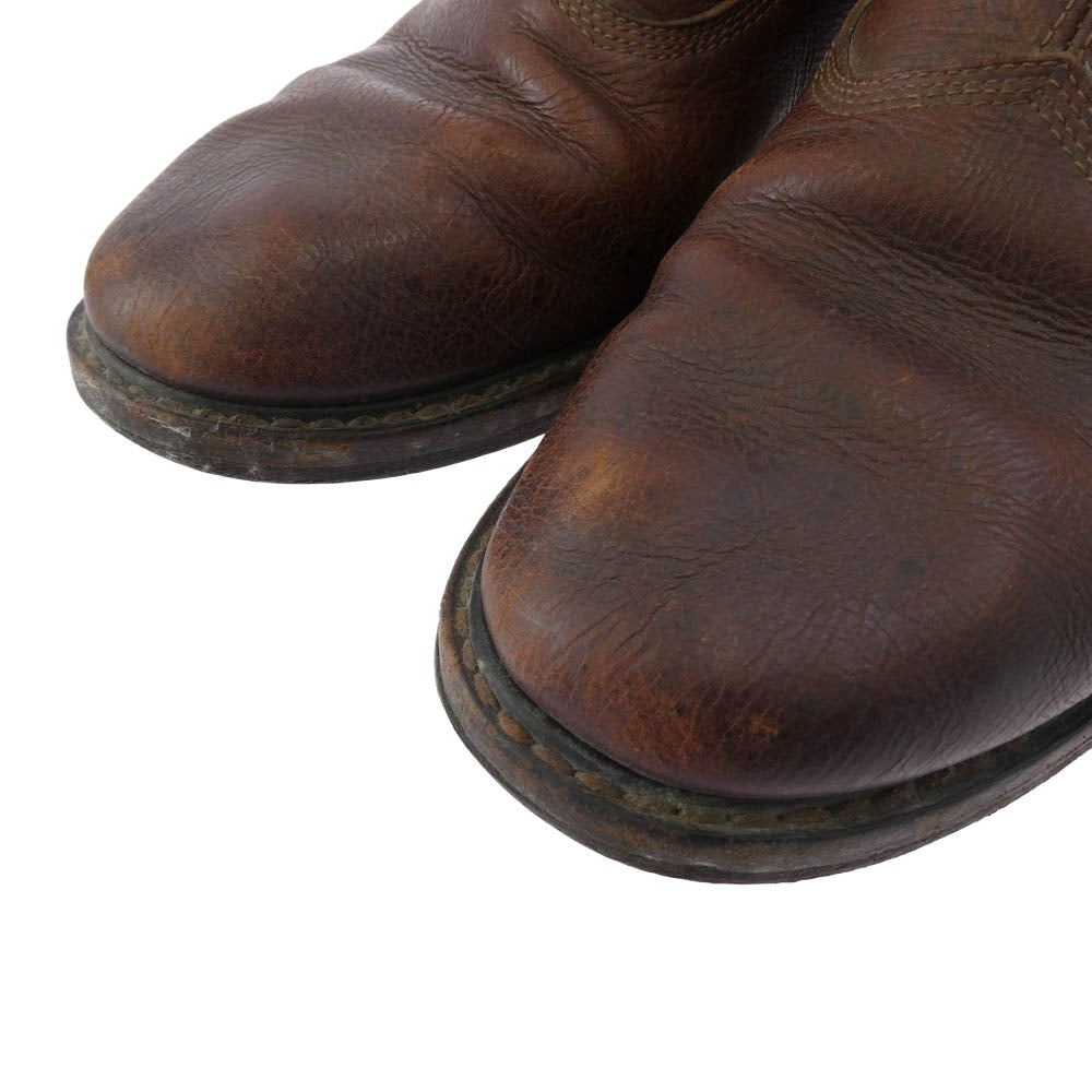 VISVIM ビズビム 15SS D-RING BOOTS MID FOLK Dリング ブーツ ミッドフォーク ブラウン系 27.5cm程度【中古】