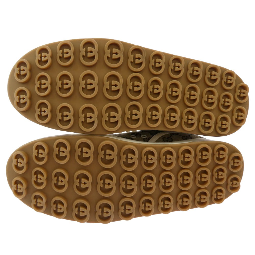 GUCCI グッチ 745999 Tennis 1977 GGキャンバス ハイカット スニーカー 8【中古】