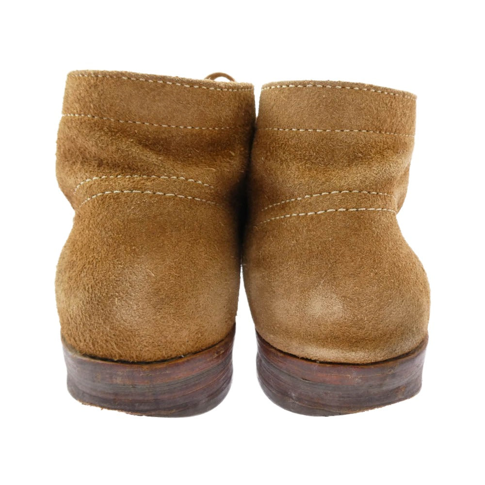 VISVIM ビズビム BRIGADIER BOOTS MID-FOLK ブリガディア スエード レースアップ ブーツ ブラウン系 ブラウン系 27cm程度【中古】