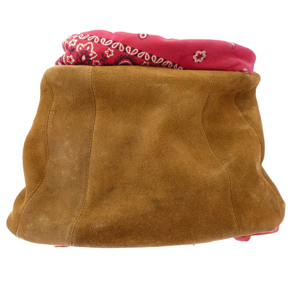 VISVIM ビズビム ICT BANDANA 22L バンダナ柄 バックパック　リュック デイパック レッド系【中古】