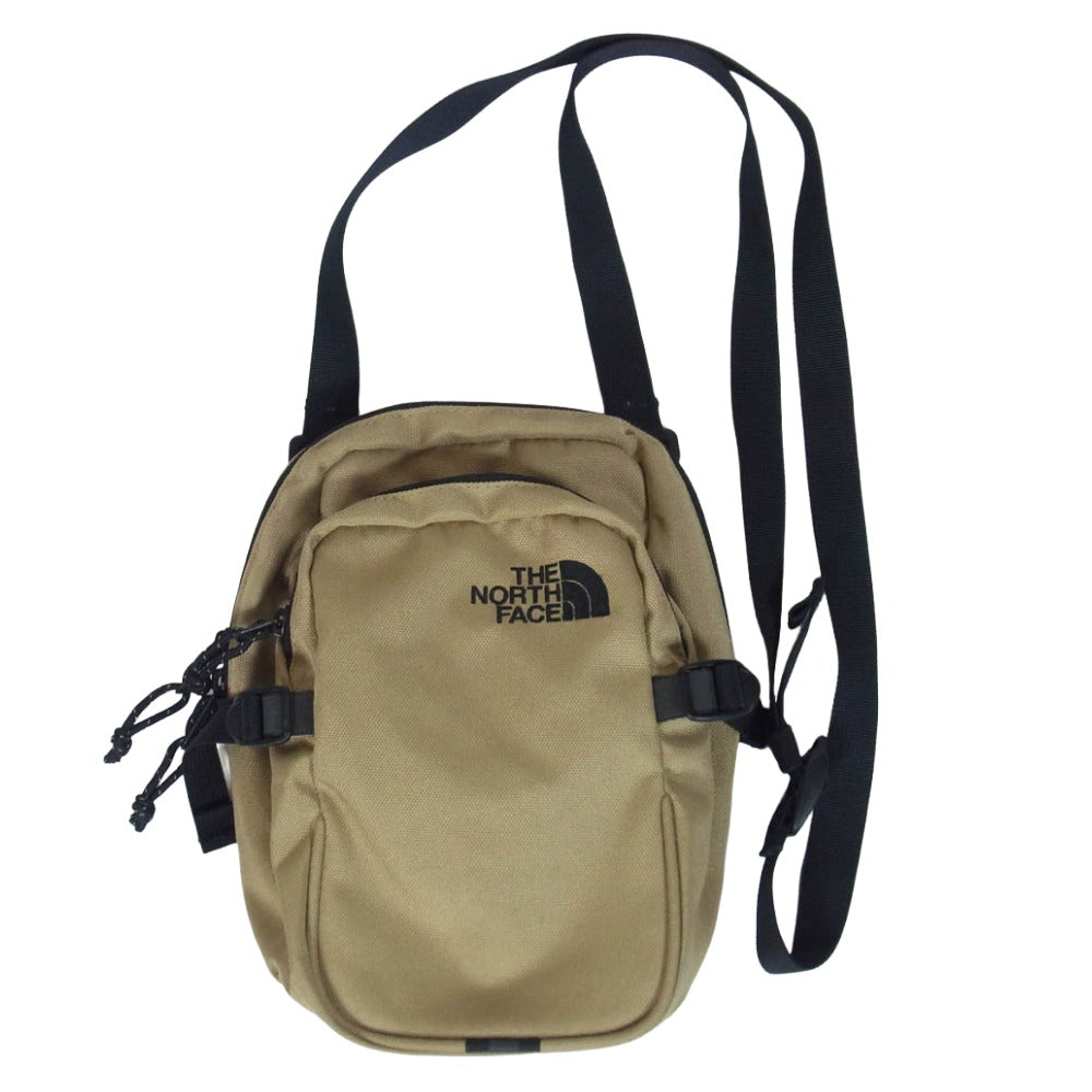 THE NORTH FACE ノースフェイス NM72252 Boulder Mini Shoulder ボルダー ミニ ショルダー ポーチ バッグ ベージュ系【中古】