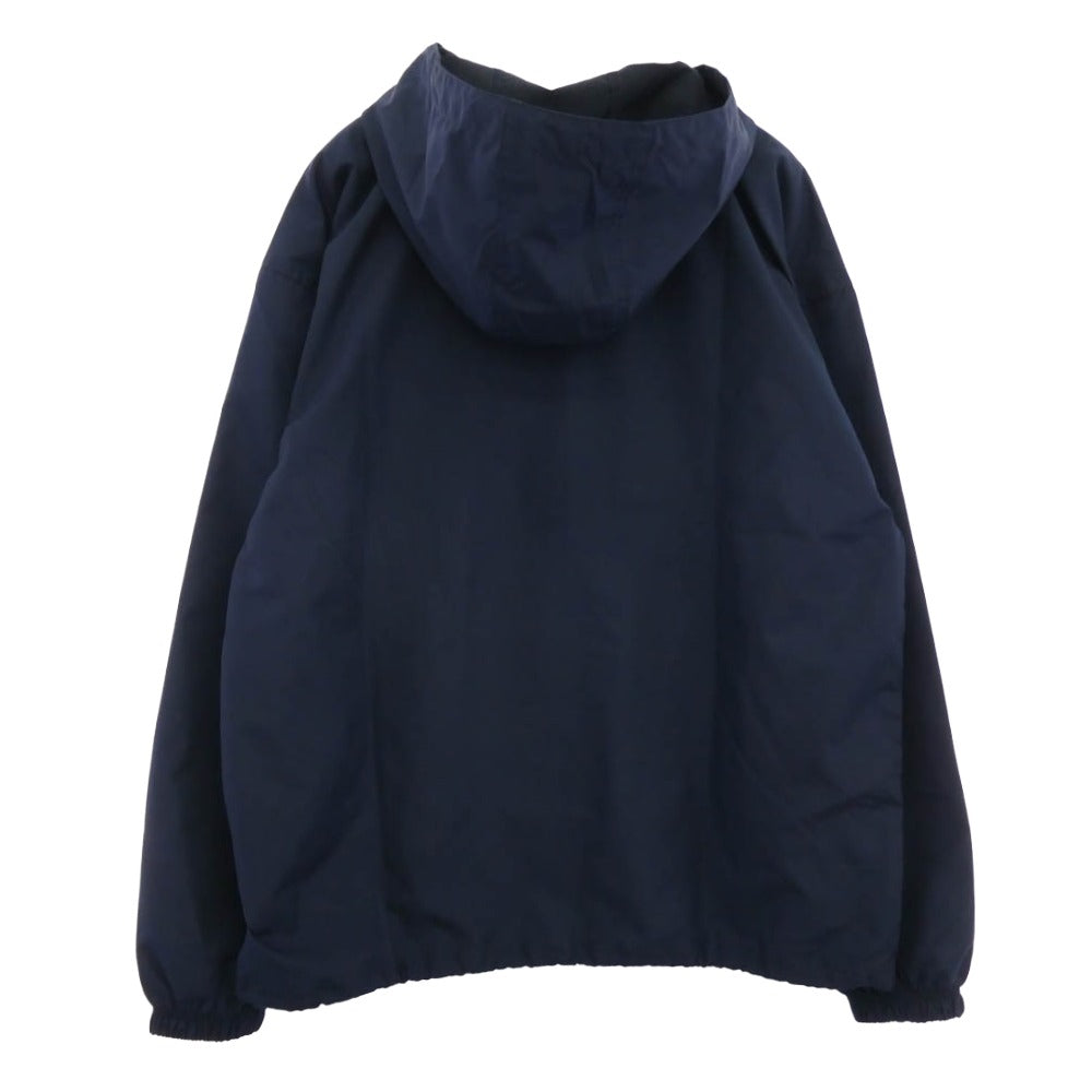 Champion チャンピオン アノラック プルオーバー パーカー フーディー ウィンドブレーカー ネイビー系 L【中古】