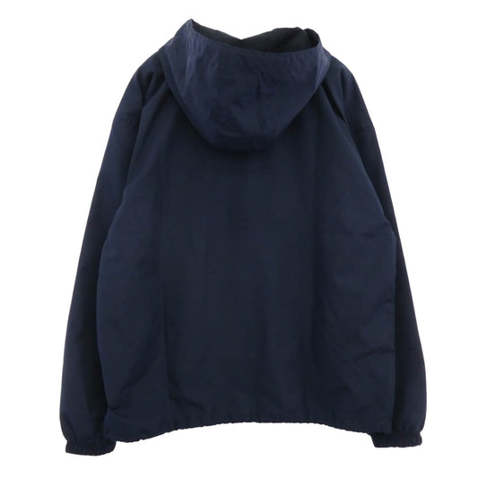 Champion チャンピオン アノラック プルオーバー パーカー フーディー ウィンドブレーカー ネイビー系 L【中古】