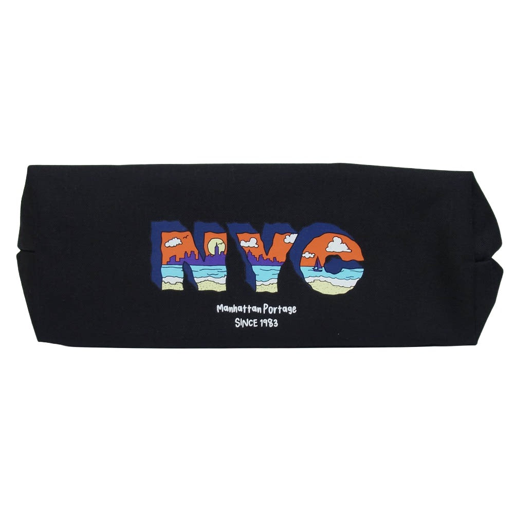 Manhattan Portage マンハッタンポーテージ NYC メッセンジャー ショルダー バッグ ブラック系【中古】