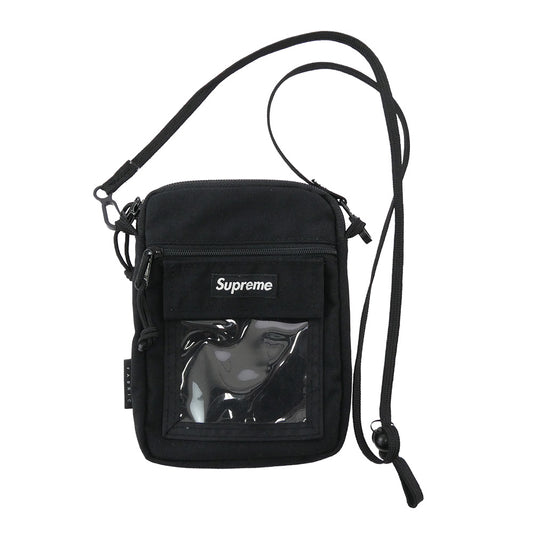 Supreme シュプリーム 19SS Utility Pouch ユーティリティ ポーチ ネックポーチ ミニ ショルダー バッグ ブラック系 表記なし【中古】
