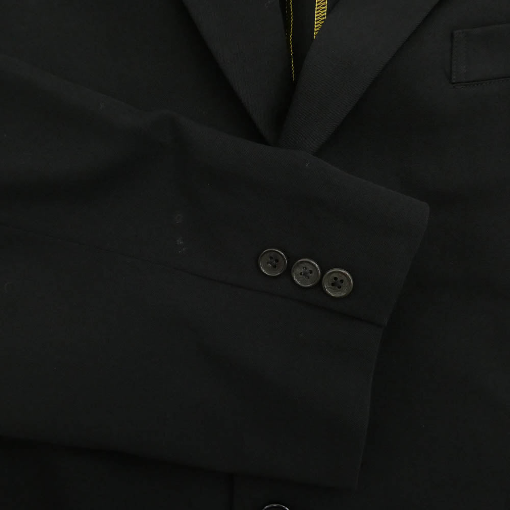 Y's Yohji Yamamoto ワイズ ヨウジヤマモト Y’s for men ワイズフォーメン 05SS アーカイブ MS-J10-100 金糸 100番ウールギャバジン 3B シングル テーラード ジャケット ブラック系 3【中古】