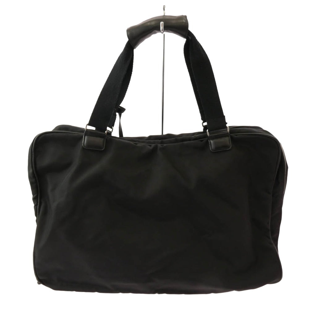 Y-3 Yohji Yamamoto ワイスリー ヨウジヤマモト A43008 ロゴ ナイロン ボストン バッグ ブラック系【中古】