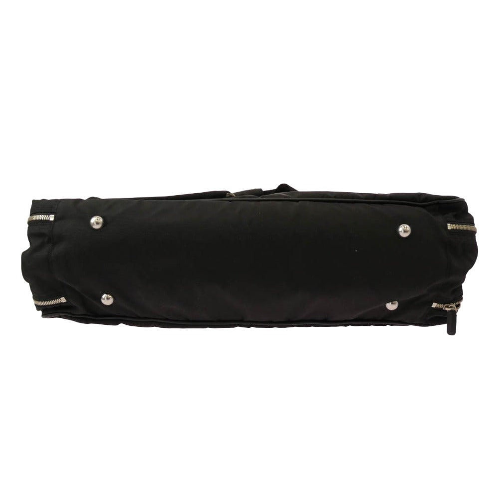 Y-3 Yohji Yamamoto ワイスリー ヨウジヤマモト A43008 ロゴ ナイロン ボストン バッグ ブラック系【中古】