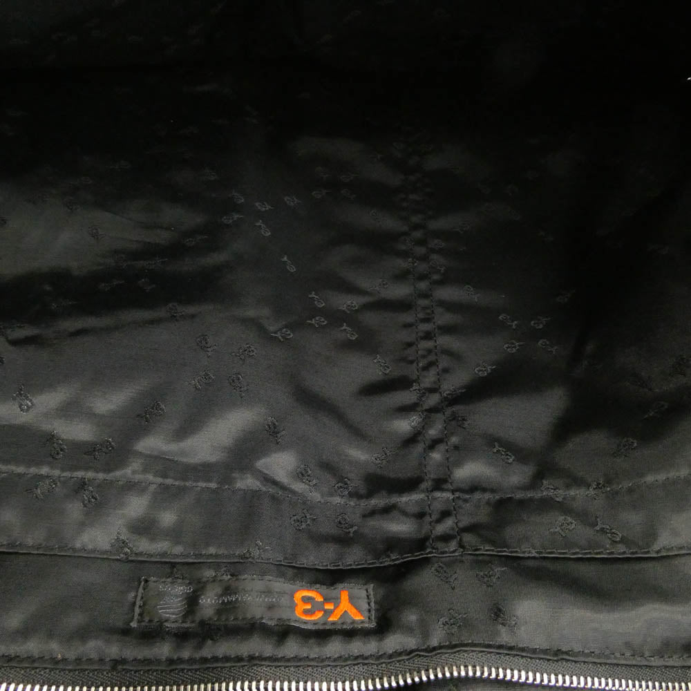 Y-3 Yohji Yamamoto ワイスリー ヨウジヤマモト A43008 ロゴ ナイロン ボストン バッグ ブラック系【中古】