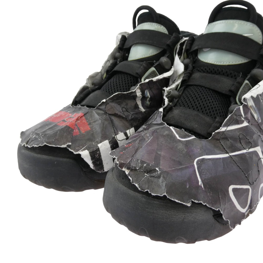 NIKE ナイキ DJ4633-010 Air More Uptempo Made You Look エアモアアップテンポ モアテン メイドユールック スニーカー ブラック系 27.5cm【中古】