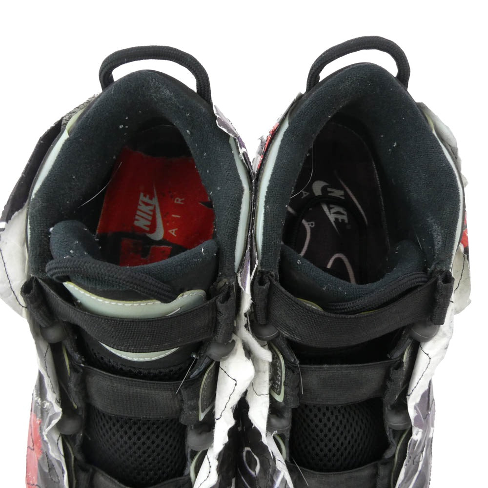 NIKE ナイキ DJ4633-010 Air More Uptempo Made You Look エアモアアップテンポ モアテン メイドユールック スニーカー ブラック系 27.5cm【中古】