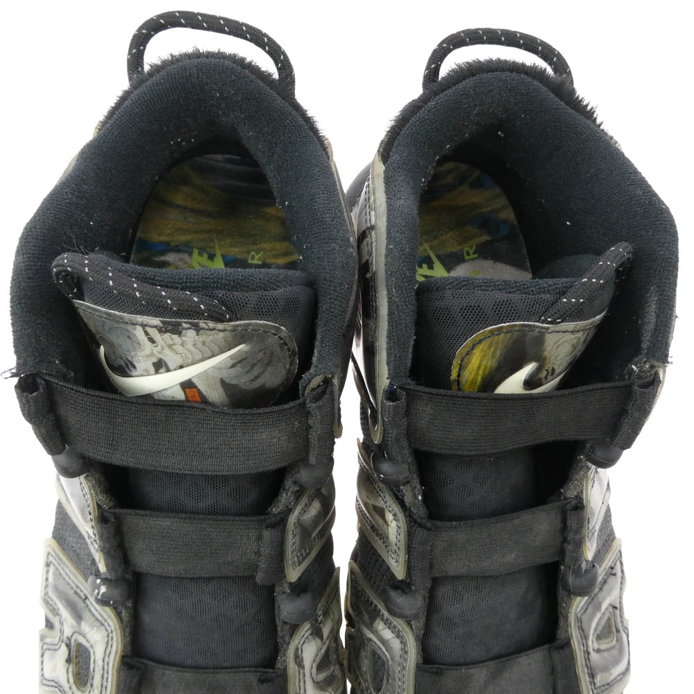 NIKE ナイキ DM6213-045 Air More Uptempo Utagawa Kuniyoshi エアモアアップテンポ モアテン 歌川国芳 浮世絵 スニーカー グレー系 27.5cm【中古】