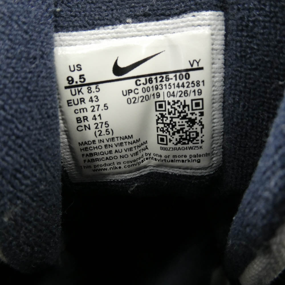 NIKE ナイキ CJ6125-100 AIR MORE UPTEMPO DENIM エアモアアップテンポ モアテン デニム スニーカー ブルー系 27.5cm【中古】