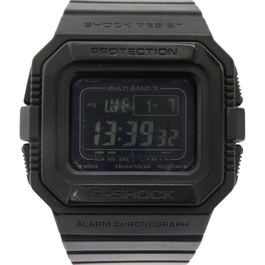 CASIO G-SHOCK カシオ ジーショック GW-5500-1AJF マルチバンド5 タフソーラー 腕時計 ブラック系【中古】