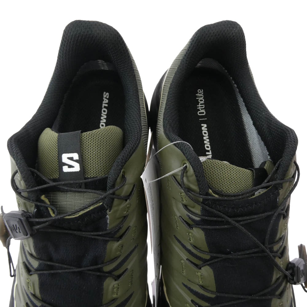 salomon サロモン 473834 THUNDERCROSS GTX サンダークロス ゴアテックス スニーカー カーキ系 ブラック系 26cm【極上美品】【中古】